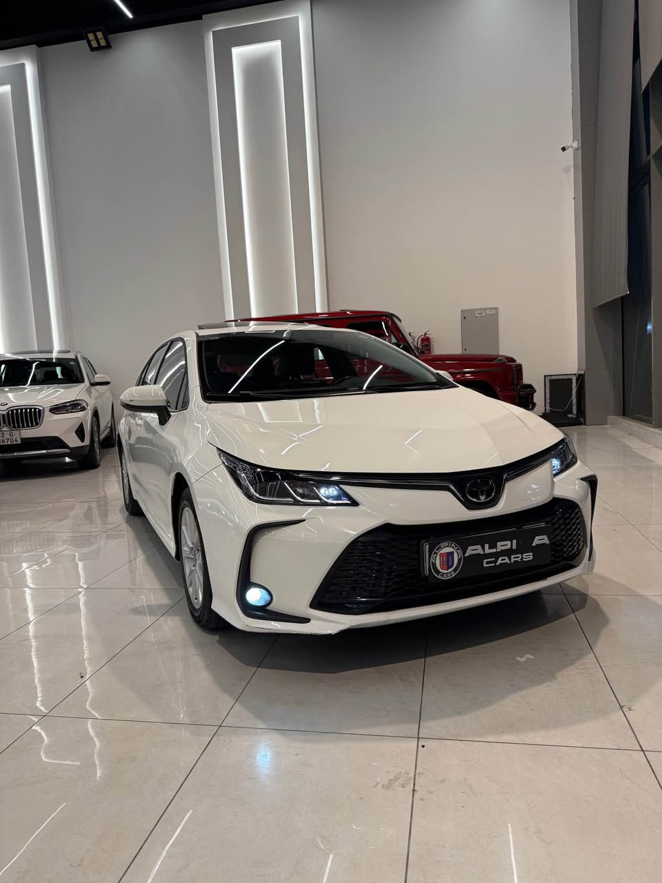 Toyota Corolla 2024 hybrid وارد صيني شكل خليجي
وارد صيني شكل خليجي هايبريد 
ماشي/ ٢٦ الف كيلومتر 
صبغ/ بدون صبغ مكانين صغير تعديل 
موصفات/ فول موصفات سلايد - كوشن جلد - كاميرا خلفي - رادارات - تبريد مركزي باقي معروفه .
*********** whats app أربيل, العراق
