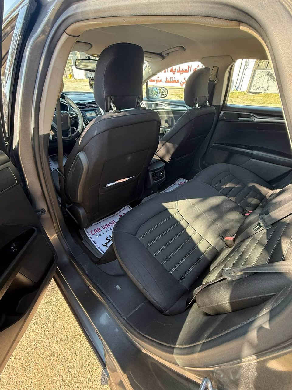 سلام عليكم
 للبيع فورد فيوجن مديل 2014 se  
مكينه ٢٥٠٠ تنفس طبيعي المرغوب 
تبريد قطعتين 
بصمتين وكود ابواب  
تحكمات ستيرين ومري وكرسي كهرباء
كفاله كير مكينه لغد شواصي كلها بشرط   
سياره مال جناي ومسويلها ادامه شامله للمكينه صدر امامي خلفي شركه motor craft وماشيه ١٠٣ م 
هزه وسنويه جديده تحويل ثاني يوم
صور حادث مرفقه بجم كبس 
مكاني بغداد السيدية.  

*********** 
*********** بغداد, العراق
