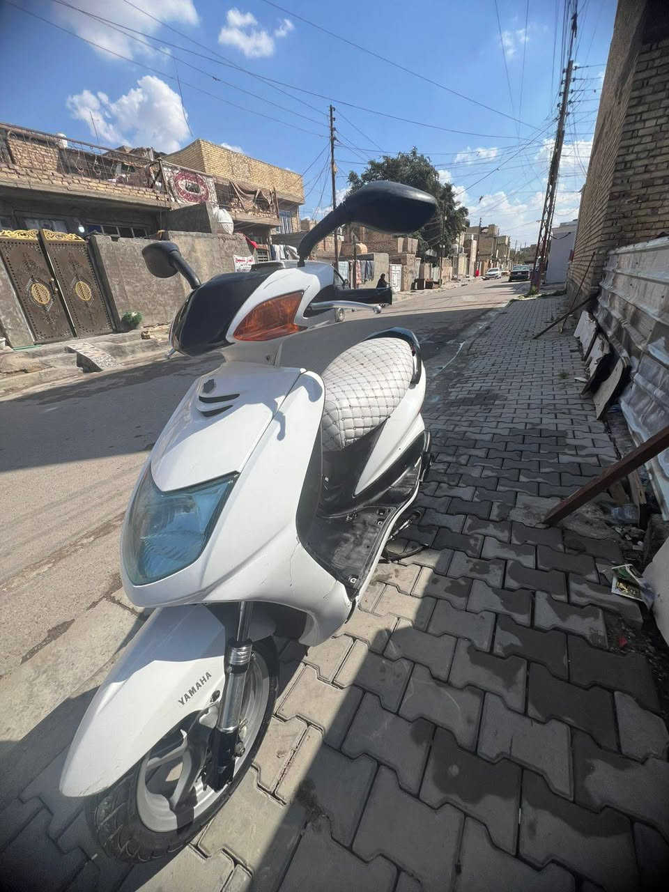 لبيع دراجه سكنس نثيه ياباني ستان حساس محرك ناعم كهربائيات كامله سلف هندى شغال تايرات جدد دبلات مزوده لسعر 450 وبيه مجال مكان الحسينيه راشديه رقم ‏‪***********‬‏
