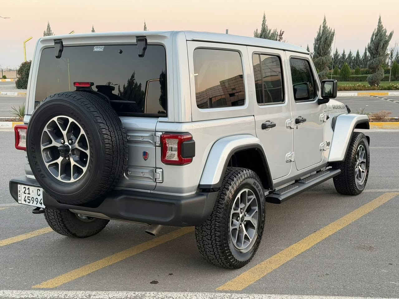 جيب🇺🇸 ‏رنكلر موديل2023محرك6سلندر✈️فول موصفات.لمتدد   پالوراما سقف كشف لايتات زيلون تخير الوان كوشنات جلد هيتر سياره بونيد مبدل روبيكون اوبيها قتعه واحد صبخ بدون دواخل سياره جديده ماشيه قليل بل 📦بدون شخوت فور ويل 🏔️ شاشه جبيره كاميره عنوان سليمانيه السعر315بيها مجال***********/***********وبيهن واتس
