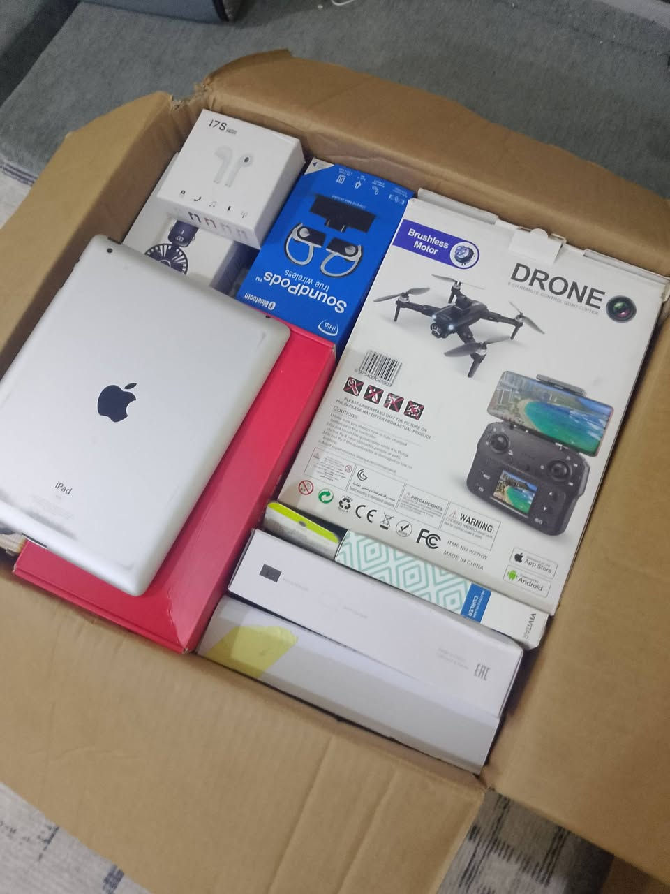 كارتو امزون لكتروني خام 26كيلو ليريدهه خاص ايباد ودرون بس لدرون طلع فلوسهه


**إذا كنت صاحب هذا الإعلان وتريد حذفه لأي سبب، رجاءا أرسل رسالة إلى الدعم الفني**