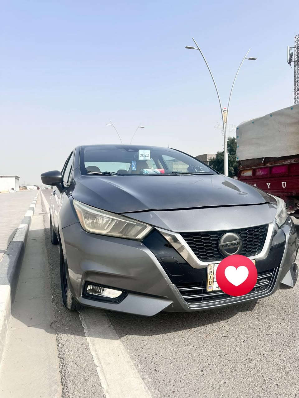 للبيع 
نيسان فيرسا الشكل الجديد رقم معوقين
سياره جديده فوول المواصفات 
بصمه تشغيل 
بصمه ابواب 
تدفئه وتبريد بالكشنات 
رادار امامي وخلفي 
تشغيل عن بعد 
حساسات 
كاميرا 
شاشه 
وبعد بيهه هواي مواصفات 
محرك 1600
اكرر ( سياره جديده ) ربع دينار ما ذب عليهه 
السعر 95 
بصره - زبير 

للاستفسار    ***********
