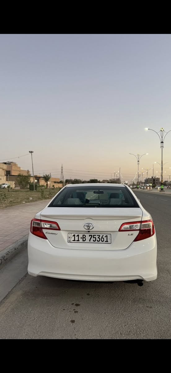 سلام عليكم 
كامري ٢٠١٢ le
ابيض ثليجي رقم بغداد
ماشية ٧١ الف ميل حقيقي 
صور السونار مرفقه مع المنشور
كير مكفول
مكينة مكفولة 
تبريد ثلج 
حدادية تخم تايرات جدد
سيارة جديدة بمعنى الكلمة
السعر ١٤٧$$$$بيه مجال بسيط
مكان السياره كربلاء
***********
