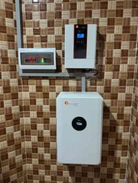 تعبت من المولد الطاقه الشمسيه هيه الحل 🌞  تم بفظل الله تنصيب منضومه طا...