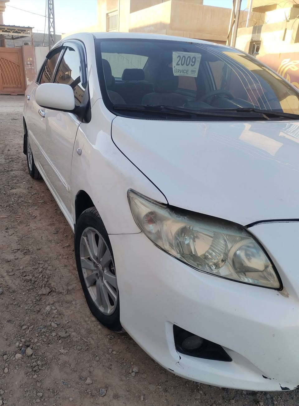 السلام عليكم.. 
كورلا 2009 خليجي م1600 للبيع 
كير محرك لا تنقيص ولا تبخير كفاله
خاليه من الدواخل…بيها بارد بسيط بلجاملغ بيها تكحيل اثر تكشير بسيط..السياره مال جناي مو تعبانه.. رقم جديد تحول مباشر..مكان سامراء السعر 108
***********.
