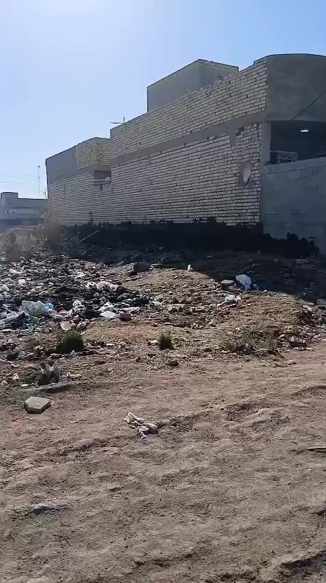 قطعه طابو صرف مساحة 162 اونص واجهه 6 أو نص عنوان كربلاء الحسينيه العطيشي حي زهراء ***********
