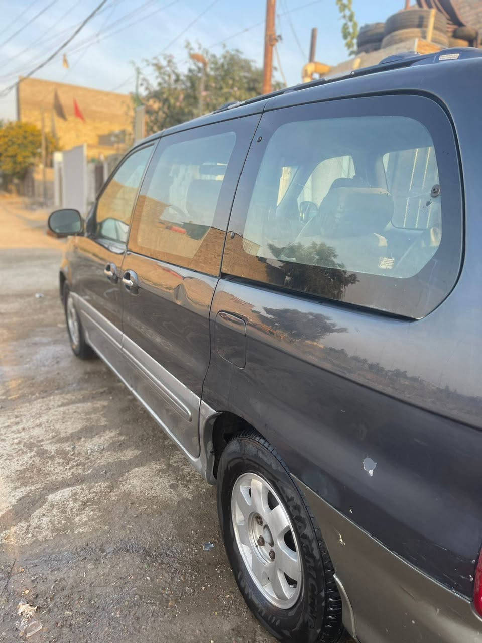 السلام عليكم كيا سيدونا رقم بغداد مكانه السيارة بغداد 7راكب مديل 2003 كشنات أمامية كهرباء سيارة بدون  خياسات على وضع الشركة محرك كير ظفيره تكم قمارة لغود شواصي مكفولات حادث أمريكة قبق جنطة  فقط نفسة مصلح بيهة كم قطعة صبغ ابيع احزام ٣قطع تبريد تدفئه شغالة زوج تايرات امامي جديد سيارة جاهزة سعر 70ورقة  الهاتف ***********   واتساب اقرء المنشور قبل لأتصال
