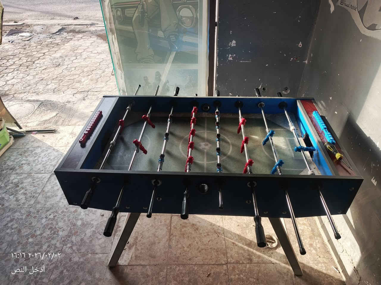 سلام عليكم
بيع قاعة بلي تحتوي على 6 شاشات حجم 45 وتحتوي على 5 بلي فور سلم و4 يو بي اس  وسبلت توسوت طن تعليك وتحتوي على فيشة وتحتوي على 20 جوستك مع كراسي ومقاعد جلوس قاعة متكاملة سعر 3 ملايين ونص الموقع عبيدي شارع المحافض للاستفسار خاص او على الرقم ‏‪***********‬‏
