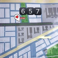 قطعة 250م  على شارع 30 مبلط  ثاني قطعه بصف الركن يعني على شارعين 30 و ...