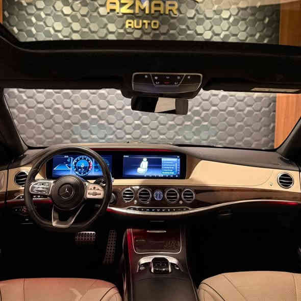 ‎السلام عليكم
للبيع
‎  ‏Mercedes Benz S560 AMG
سعر: 560$ ورقة ارخص سعر بكل السوك🔥🔥
موديل : 2018
السيارة وارد الماني ضمان دولي ٣ بصمات وياها 🔥👌
‎‏‎
مواصفات السيارة فول الفول
‎سیاره محرك : 8 سلندر
‎كت AMG بلادي
‎لون داخل كريمي 
‎سماعات bromaster 
‎جنطه كهرباء 
‎ابواب شفط  
‎لايت زنون 
‎تحكم جهتين 
‎كشنات كهرباء 
‎٢ شاشات خلفي 
‎تبريد مركزي 
‎مري شفط 
‎جكات تصعد وتنزل 
‎سستم صوت
‎لايت زنون عالي ناصي 
‎لايت ذكي. معها دوران العجله 
‎کامیرا 5
‎كاميرا ٣٦٠ درجة 
‎نضام حساس متكامل 
‎کشنات جلد
‎كشنات خلفي امامي كهرباء وتدفئه وتبريد حار بارد
‎كشنات مساج
‎كشنات ٤ ميموري
‎بانوراما
‎٦ سيدي جنجر
‎ريموت كونترول داخلي
‎لايتات زينون اوتو
‎نظام اناره عالي ناصي ولاياتات تصعد وتنزل ويمين ويسار حسب اتجاه السياره وحركتها اوتوماتيك
‎تحكم ستيرن
‎صندوق شفط
‎٥ بردات كهرباء
‎ الداخل كله لد بي 64 لون  
و بعد هواية مواصفات متنذكر

السيارة بدون صبغ مكفول من كل شي 🔥
كير و محرك كلها بشرط ممفتوح و بدون اي خلل 🔥
السيارة مرقمة و جاهزة تحويل بشرط ثاني يوم

للاستسفار : ***********
العنوان : السليمانية المعارض الجديدة شركة ازمر اوتو معرض رقم ٣٤ 

#mercedesbenz #2018#S560#Erbil #iraq #bagdad #اربيل #بغداد #بصره #سليمانيه #دهوك #عراق
