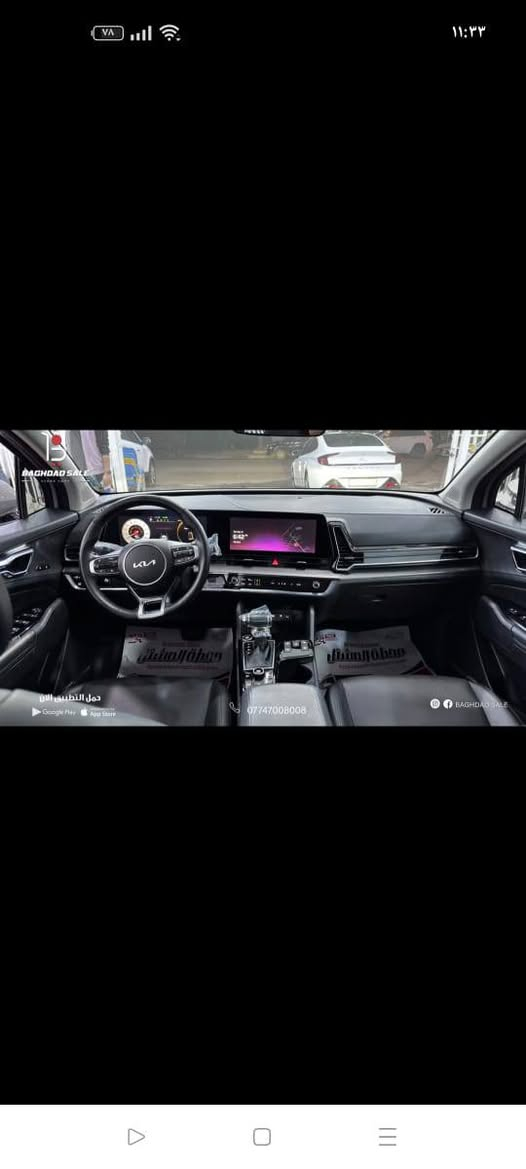 سلام عليكم شباب كيا سبورتج امريكي 24 فول الفول الخير اعله فئه برستيج   تبديل بنيد سيارة  اليبل واحد عده البنين بدون دواخل والا القد شواصي مكفولات والاضربه بل بجم بارد بل جاملق مامتواجد عل فيس مكاني المدينه الصدر ***********
