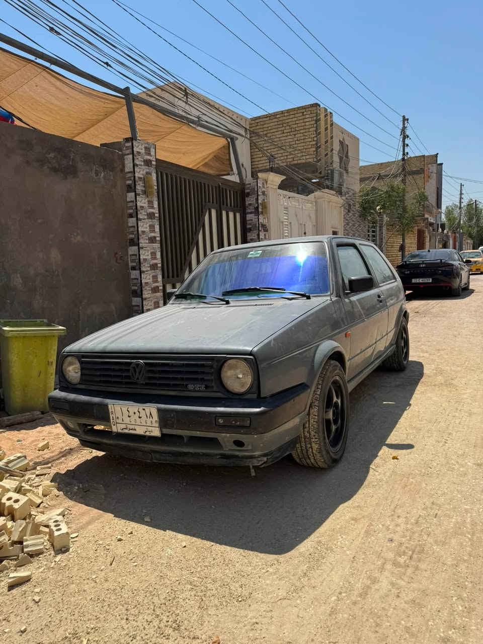 كولف عضم مديل 92سياره ترايها وين متريد كير خير من الله مكينه بيه تبخير بس تمشيك بعد 3سنوات بطاينه موجوده وكل غراضها وياها تخمين بكلايت وانطيك وياها صالنصه رياضي شنو عندي تاخذه الك حداديه جديده مشط جديد سياره يرادله ترتيب عارضه ب27وبيه مجال وسياره بسمي  /***********
