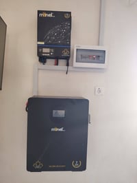 منظومة شمسية • انفرتر 4KW • بطارية ليثيوم 7.2KW
