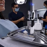 🚨 مو كل جهاز Light Cure يعطيك نفس نتيجة التصليب. ⁠ᴴᵃᵀ⁠  كل ثانية أثناء...