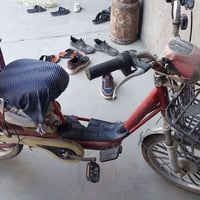 بايسكل شحن • بطاريات منتهية • ابو غريب