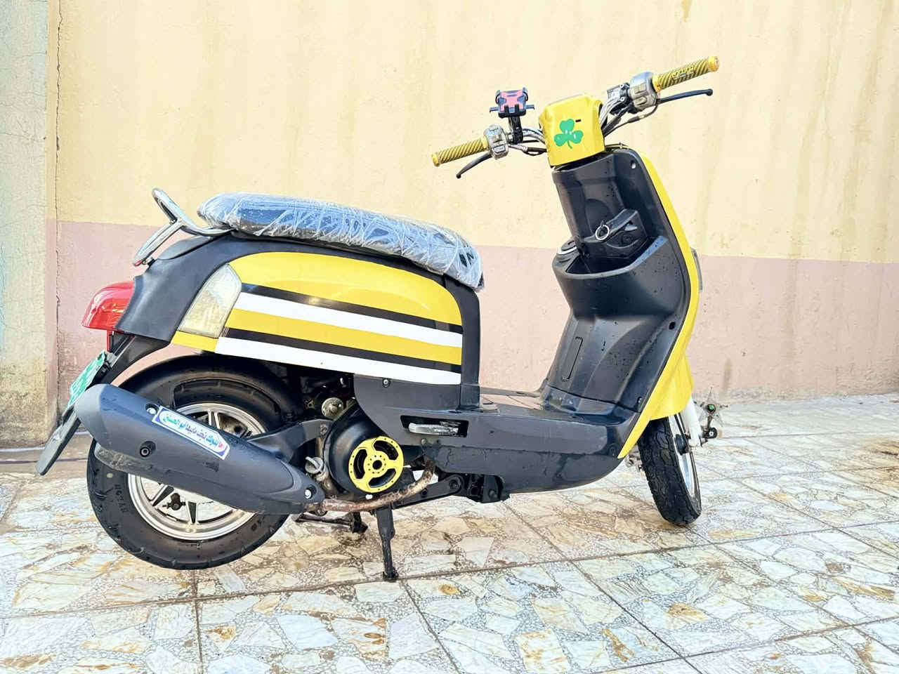 السلام عليكم 
دراجه بوليسي للبيع مديل ٢٠٠٦ نضيفه معايزه كلشي  مكينه مكفوله ٤٩كله شغال. السعر ٦٧٥ بيه مجال مكان نجف ابو صخير  رقم ***********
