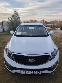 سبورتج وارد خليجي موديل 2015 ماشيه 86 رقم بغداد بسمي  سياره كامله مكمل...