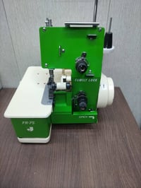 ماكنه اوفر ياباني مكينه اخت جديده وكلش ناعمه على الفحص والخياط مكانها ...