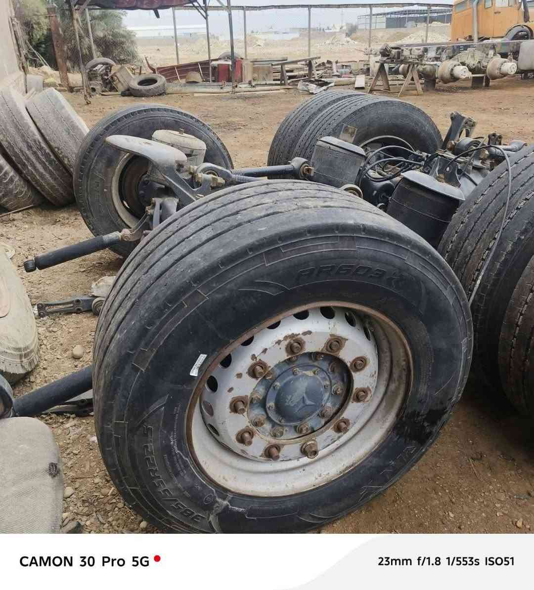 سلام عليكم زوج تايرات حرفش للبيع مع ويالة/ ***********
