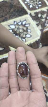 محبس • عقيق يماني • فضة