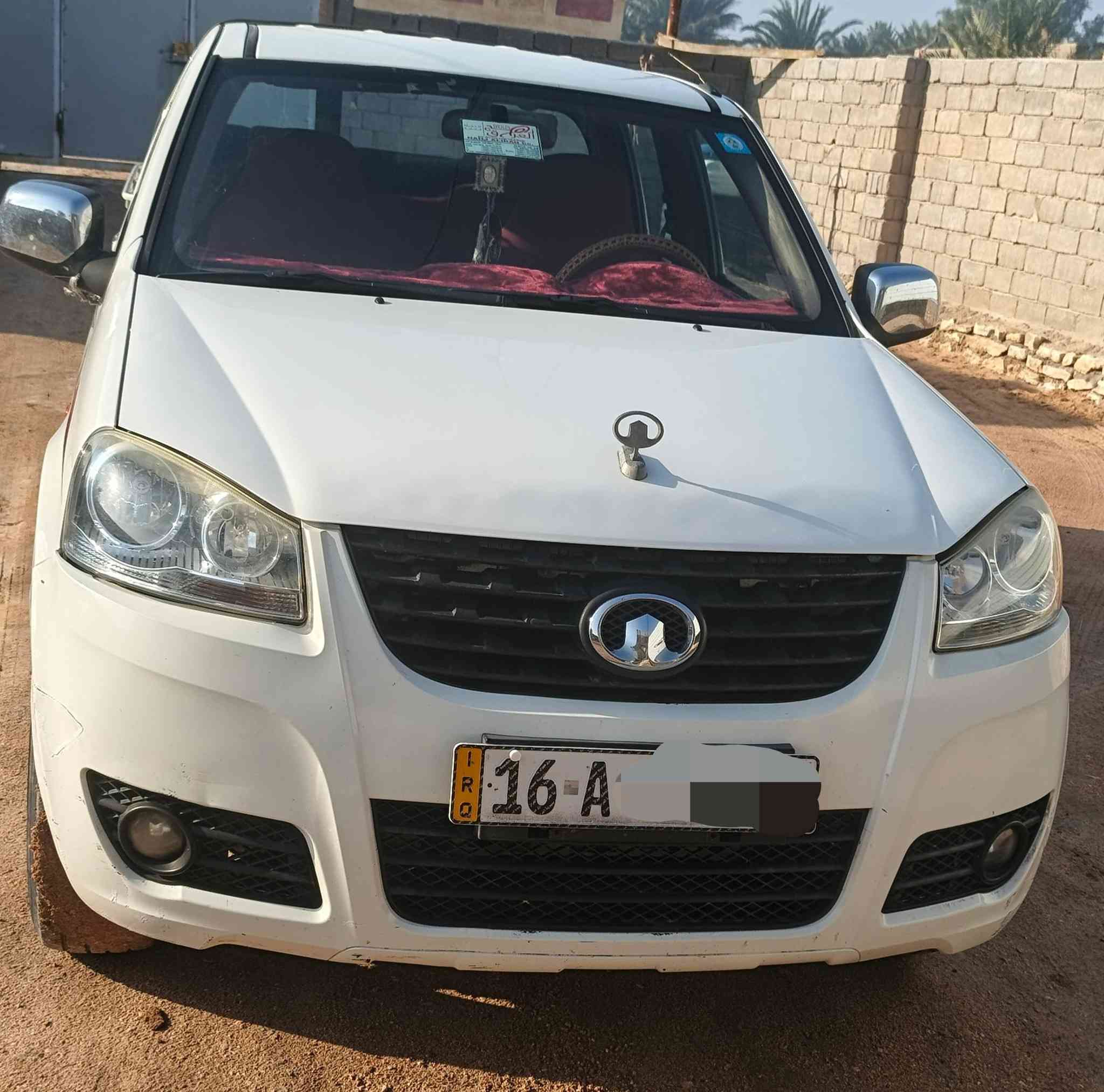 سلام عليكم للبيع (مهله) 
كريت وول 2019 قادسيه رقم جديد السعر 96 بسمي سنويه لل29 ماشيه156الف سياره كفاله من الحادث والصبغ فقط بارد شبر بيها. المكان السوير ال عبس رقم ***********.
