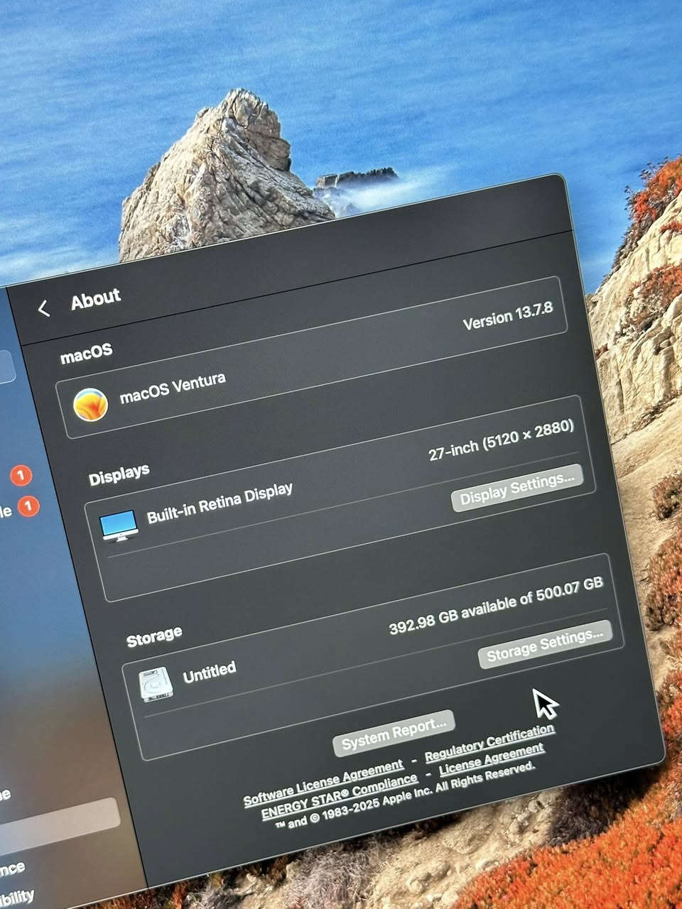 ‏ iMac Late 2015
حجم 27 إنج / دقة 5K
———————————-
🔥السعر ٨٥٠ الف 🔥
———————————-
كوراي ٧ 
رام 16 كيكا
هارد 500 كيكا ssd يريع جدا 
كارت شاشة خارجي AMD Radeon R9 M395X حجم 4 كيكا 
———————————-
ملحقات : 
كيبل بور الاصلي 
ماوس ابل الاصلي بلوتوث
كيبورد ابل الاصلي بلوتوث
———————————-
الموقع اربيل عينكاوا


**إذا كنت صاحب هذا الإعلان وتريد حذفه لأي سبب، رجاءا أرسل رسالة إلى الدعم الفني**