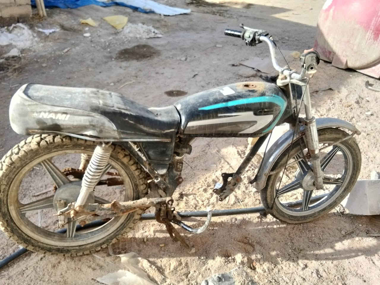 سلام عليكم درجة بارت كلك عوزه مكينه فقط غراض برغي ماكو نقص السعر 125 وبيه مجال *********** مكاني ناصريه مركز
