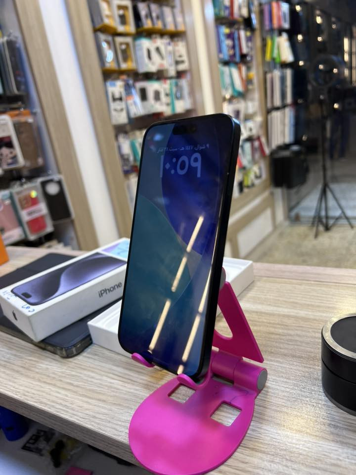 آيفون 15برو ماكس
ذاكرى 256
بطاريه 94
عربي شرق اوسط 
جهاز جديد حيل 
السعر ١٠٥٠
الاستفسار***********
بغداد الشعله
