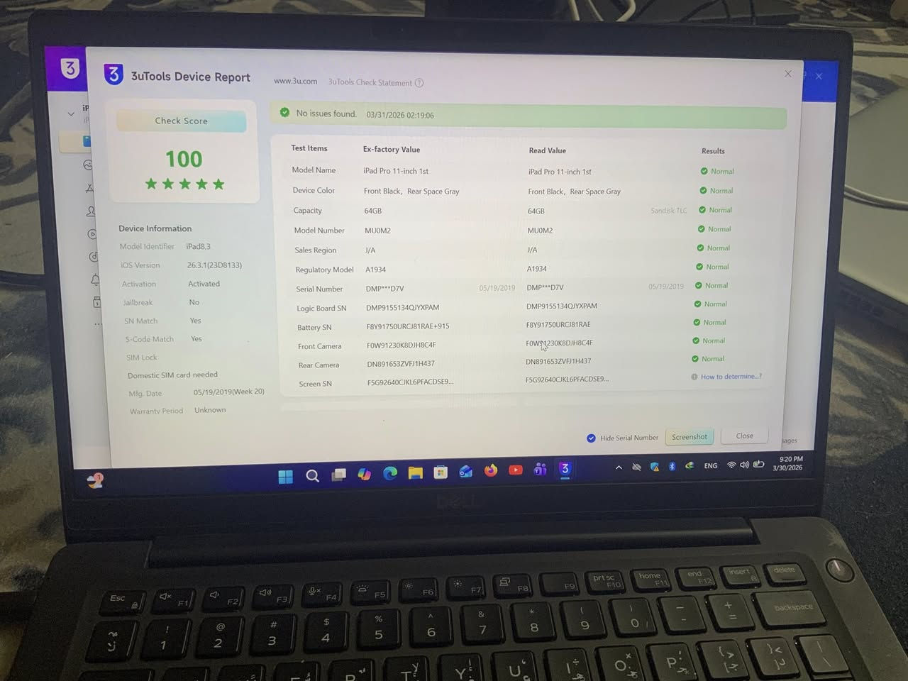ايباد برو 2018 ، 11 انچ جهاز كله نورمل وبلادي ممفتوح ولا ملعوب بي نسخه السيم كارت فحص حاسبه فيس ايدي شغااال نضافه 100‎%‎ يقره بطاريه 91 الجهاز ببجي 120 فريم نسخه سيم كارت للبيع السعر 450 وبي مجال


**إذا كنت صاحب هذا الإعلان وتريد حذفه لأي سبب، رجاءا أرسل رسالة إلى الدعم الفني**