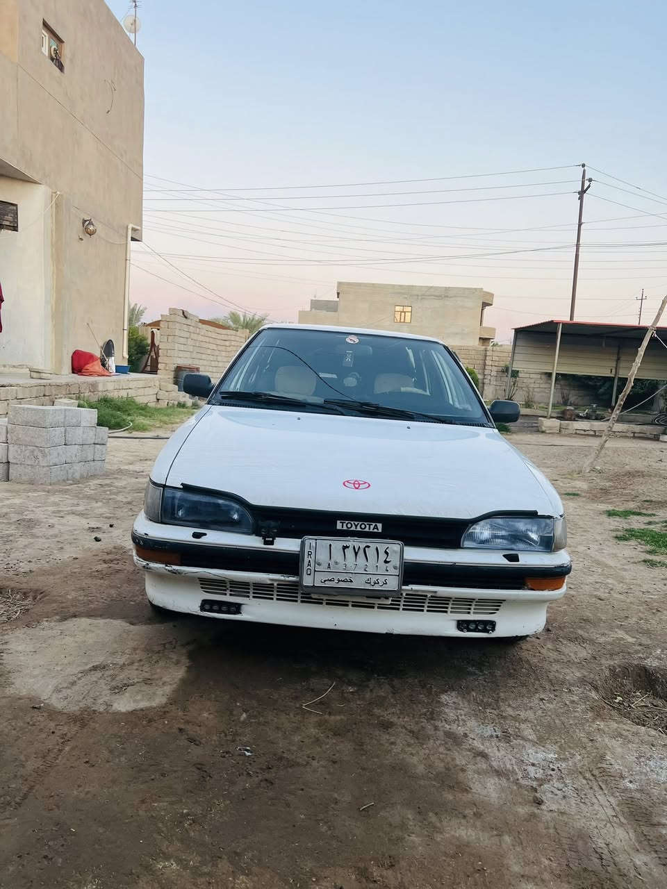 كورلا90
بلادي ما محور 

مشروع وطني سنويه لل2027

سياره كلها شغاله تبريد تخم تاير جديد 

كير محرك شرط 

كهربائيات كلها شغاله سنتر لوك
السعر39وبيها مجال
***********
