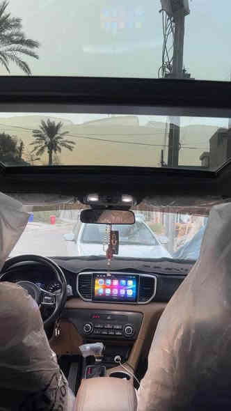 سلام عليكم سبورتج موديل ٢٠١٩ خليجي مكفولة كفالة عامة  فقط جاملغ امامي عكس سايق بي pdr ماشية ٩٨الف كيلو 
اشاري بل مري ولمري شفط 
فتح سقف بانوراما 
تبريد قطعتين 
شاشة جبيرة اندرويد 
سيارة كاملة من كلشي مناقصهة شي 
سنوية جديدة 
مكان العامرية *********** بغداد
