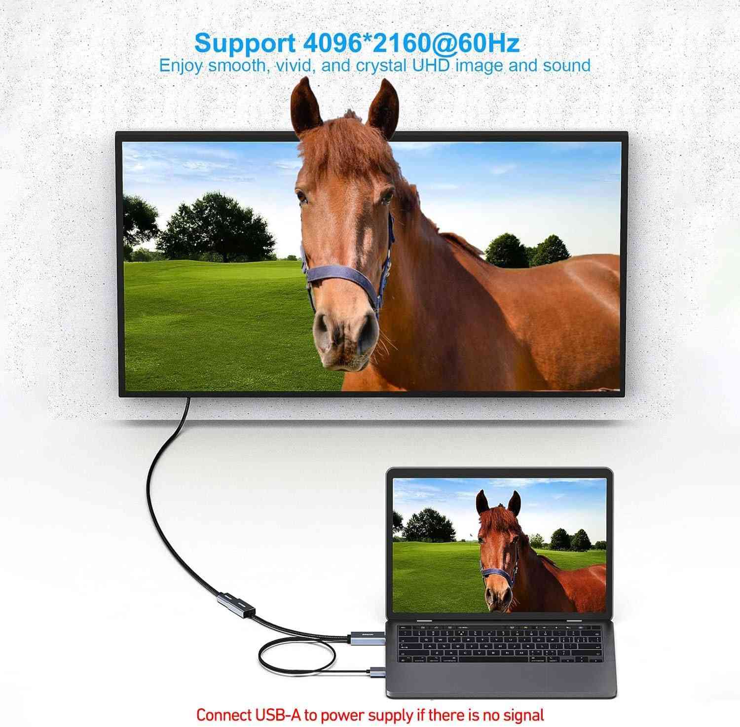 English  |  کوردی  |  عربي 

اسم المنتج: تحويلة من HDMI إلى DP من BENFEI تدعم حتى 2K@144HZ
العلامة التجارية: BENFEI
اللون: رصاصي - فضي
العدد: 1
الحالة: جديد
السعر: 17 الف

متوفر توصيل لكل أنحاء العراق 🚕🚀🌀

⛔ مواصفات المنتج:-

حل مبتكر: يربط محول BENFEI HDMI Source to DisplayPort جهاز كمبيوتر أو أجهزة أخرى (مثل Xbox وPS5 وغيرها) مزودة بمنفذ HDMI بشاشة أو تلفزيون عالي الدقة أو أجهزة أخرى (مثل الواقع الافتراضي) مزودة بمنفذ DisplayPort. يحوّل المحول إشارة HDMI 2.0b إلى إشارة DisplayPort 1.4، مع العلم أنه أحادي الاتجاه، من مصدر HDMI إلى شاشة أو جهاز عرض مزود بمنفذ DisplayPort.

دقة عالية: يتوافق المحول تمامًا مع مدخل HDMI 2.0b ومخرج DisplayPort 1.4، بدقة عرض تصل إلى 3840 × 2160 بكسل بمعدل 60 هرتز، بما في ذلك 2K بمعدل 144 هرتز، و2K بمعدل 120 هرتز، و1080P بمعدل 165 هرتز، و1080P بمعدل 144 هرتز، و1080P بمعدل 120 هرتز، ويدعم وظائف HBR2 (معدل البت العالي 2) وHDCP 1.4/2.3.  يدعم الجزء الصوتي 8 قنوات رقمية بمعدل عينة يصل إلى 192 كيلوهرتز وحجم عينة يصل إلى 24 بت، بالإضافة إلى صوت النطاق الديناميكي العالي (HBR).

تصميم موثوق وسهل الاستخدام: كابل نايلون مضفر لمتانة إضافية، وتصميم مانع للانزلاق لسهولة التوصيل والفصل. هيكل من سبائك الألومنيوم عالية الجودة لعزل حراري أفضل. يتوافق تمامًا مع منافذ HDMI في أجهزتك لنقل إشارة مستقر.

توافق واسع: محول HDMI DisplayPort متوافق مع الأجهزة المزودة بمنفذ HDMI، مثل أجهزة الكمبيوتر المكتبية والمحمولة، وأجهزة Ultrabook، وأجهزة Chromebook، وRaspberry Pi، وIntel Nuc، وRoku، وPS3، وXbox One، وXbox 360، وWii U، وأجهزة الاستقبال الرقمية، وأجهزة التلفزيون الذكية، وPS4/PS5، وApple MacBook Pro بشاشة Retina، وMac mini، وApple TV. يُرجى التأكد من توصيل كابل USB الخاص بالمحول بمصدر طاقة خارجي لتوفير الجهد الكافي للشريحة.

----------------------------------------------------------

ناوی بەرهەم: ئەداپتەری BENFEI HDMI بۆ DP پشتگیری تا 2K@144Hz دەکات
 مارکە: BENFEI
 ڕەنگ: خۆڵەمێشی-زیو
 بڕی: 1
 مەرج: نوێ
 نرخ: ١٧ هەزار دینار

 گەیاندن لە سەرتاسەری عێراق بەردەستە 🚕🚀🌀

 ⛔ تایبەتمەندییەکانی بەرهەم:

 چارەسەری داهێنەرانە: ئەداپتەری BENFEI HDMI Source to DisplayPort کۆمپیوتەرێک یان ئامێرەکانی تر (وەک Xbox، PS5 و هتد) بە دەرچەی HDMI بە HDTV، مۆنیتەر، یان ئامێرەکانی تر (وەک هێدسێتی VR) بە دەرچەی DisplayPort دەبەستێتەوە.  ئەداپتەرەکە سیگناڵێکی HDMI 2.0b دەگۆڕێت بۆ سیگناڵی DisplayPort 1.4 کە یەک ئاراستەیە، لە سەرچاوەی HDMI بۆ مۆنیتەر یان پرۆژێکتۆرێک کە دەرچەی DisplayPort ی هەیە.

  ڕوونی بەرز: ئەم ئەداپتەرە بە تەواوی لەگەڵ هاتنە ژوورەوەی HDMI 2.0b و دەرچوونی DisplayPort 1.4 دەگونجێت، پشتگیری لە ڕوونی تا 3840 x 2160 پێکسڵ دەکات لە 60Hz، لەوانە 2K لە 144Hz، 2K لە 120Hz، 1080p لە 165Hz، 1080p لە 144Hz، و 1080p لە 144Hz، و 1080p لە 144Hz  120هێرتز.  هەروەها پشتگیری لە HBR2 (High Bit Rate 2) و HDCP 1.4/2.3 دەکات.  ڕووکاری دەنگی پشتگیری لە ٨ کەناڵی دیجیتاڵی دەکات کە ڕێژەی نمونەیان تا ١٩٢ کیلۆهێرتز و قەبارەی نمونەیان تا ٢٤ بیت، هەروەها دەنگی مەودای داینامیکی بەرز (HBR).

 دیزاینێکی جێی متمانە و بەکارهێنەر دۆستانە: کێبڵێکی نایلۆنی لۆکراو مانەوەیەکی زیاتر دەدات، و دیزاینێکی نەخلیسکێنە ڕێگە بە ئاسانکردنی پڵاگکردن و دەرهێنانی پڵاگ دەدات.  کەیسی ئالۆوی ئەلەمنیۆمی کوالیتی بەرز، گەرمییەکی باشتر پێشکەش دەکات.  بە تەواوی لەگەڵ دەرچەی HDMI لە ئامێرەکانتدا دەگونجێت بۆ گواستنەوەی سیگناڵی جێگیر.

  گونجانی فراوان: ئەم ئەداپتەرە HDMI DisplayPort لەگەڵ ئەو ئامێرانەدا دەگونجێت کە دەرچەی HDMIیان تێدایە، وەک کۆمپیوتەری سەر مێز و لاپتۆپ، Ultrabooks، Chromebooks، Raspberry Pi، Intel Nuc، Roku، PS3، Xbox One، Xbox 360، Wii U، دیجیتاڵی سێت تۆپ بۆکس، تەلەفزیۆنی زیرەک، PS4/PS5، Apple MacBook Pro لەگەڵ شاشەی Retina، Mac mini، و Apple TV.  تکایە دڵنیابە کە کەیبڵی USB ی ئەداپتەرەکە بەستراوەتەوە بە سەرچاوەیەکی کارەبای دەرەکی بۆ ئەوەی ڤۆڵتیەی پێویست بۆ چیپەکە دابین بکات.

 - ...

Product Name: BENFEI HDMI to DP Adapter Supports Up to 2K@144Hz
Brand: BENFEI
Color: Gray-Silver
Quantity: 1
Condition: New
Price: 17,000 IQD

Delivery available throughout Iraq 🚕🚀🌀

⛔ Product Specifications:

Innovative Solution: The BENFEI HDMI Source to DisplayPort Adapter connects a computer or other devices (such as Xbox, PS5, etc.) with an HDMI port to an HDTV, monitor, or other devices (such as VR headsets) with a DisplayPort port. The adapter converts an HDMI 2.0b signal to a DisplayPort 1.4 signal, which is unidirectional, from an HDMI source to a monitor or projector with a DisplayPort port.

 High Definition: This adapter is fully compatible with HDMI 2.0b input and DisplayPort 1.4 output, supporting resolutions up to 3840 x 2160 pixels at 60Hz, including 2K at 144Hz, 2K at 120Hz, 1080p at 165Hz, 1080p at 144Hz, and 1080p at 120Hz. It also supports HBR2 (High Bit Rate 2) and HDCP 1.4/2.3. The audio interface supports 8 digital channels with a sample rate of up to 192kHz and a sample size of up to 24 bits, as well as High Dynamic Range (HBR) audio.

Reliable and User-Friendly Design: A braided nylon cable provides added durability, and a non-slip design allows for easy plugging and unplugging. The high-quality aluminum alloy casing offers superior heat dissipation. It is fully compatible with the HDMI ports on your devices for stable signal transmission.

 Wide Compatibility: This HDMI DisplayPort adapter is compatible with devices equipped with an HDMI port, such as desktop and laptop computers, Ultrabooks, Chromebooks, Raspberry Pi, Intel Nuc, Roku, PS3, Xbox One, Xbox 360, Wii U, digital set-top boxes, smart TVs, PS4/PS5, Apple MacBook Pro with Retina display, Mac mini, and Apple TV. Please ensure the adapter's USB cable is connected to an external power source to provide sufficient voltage to the chip.

- ...


**إذا كنت صاحب هذا الإعلان وتريد حذفه لأي سبب، رجاءا أرسل رسالة إلى الدعم الفني**