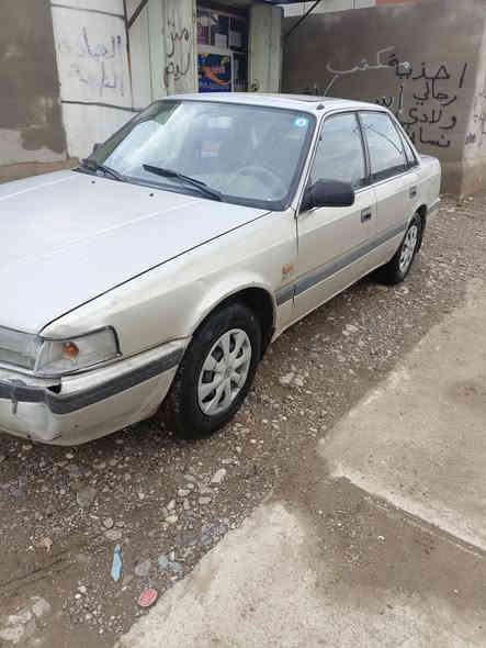 مازدا حجم 626 رقم انكليزي سنوية باسمي شهره الواحد تنتهي محرك بي رخاوه كير شرط تواير نظيفة طخم نظيف 
ما بيها صبغ 
مكان السيارة اسكي موصل 
السعر 33 وبيها مجال قليل 
***********
تبريد ما بيها
