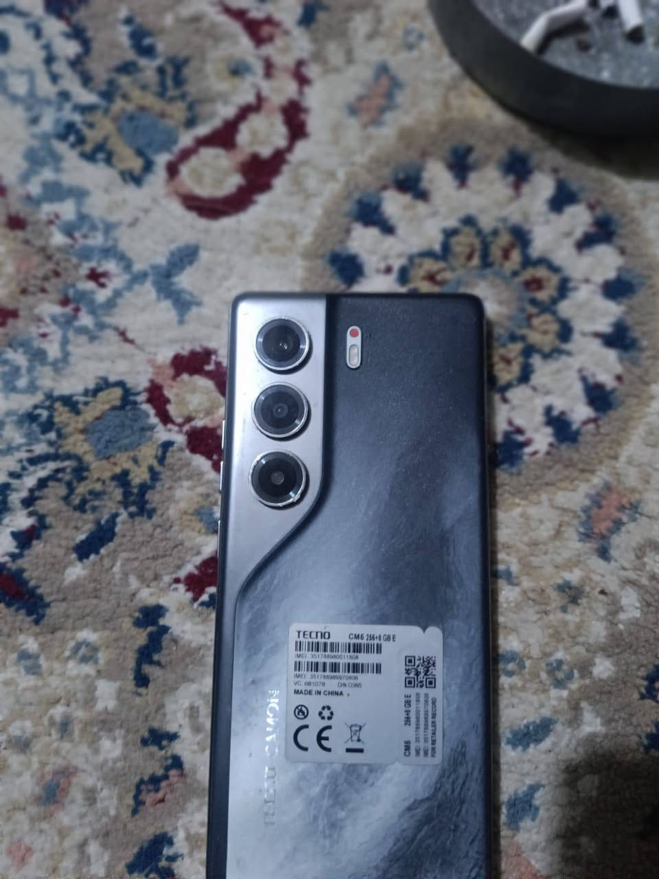 سلام عليكم تكنو كامو 40للبيع جهاز عل بلاد كلو بلادي ذاكره 256 السعر 200 وبي مجال ***********وتساب
