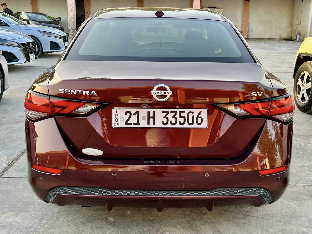 نيسان سنترا SV
موديل : 2021
سعه المحرك : 2000 cc

ضرر ( جاملغ سايق + ربع بنيد صبغ  )
رقم السيارة :سليمانية

قراءة العداد :48 ml  
المواصفات:
• بصمه تشغيل
•بصمه ابواب
•ويل كاب SV 
•شاشه 
•سستم ايفون
•كامره  خلفية 
•رادار امامي
•رادار خلفي للوقوف المفاجئ 
•حساس مرايا جانبيه
•تحديد مسرب
• قياده ذاتيه  
• تحكم ستيرن
•مثبت سرعه
• بلوتوث  
•حجر بيئه بلادي
جميع المواصفات موضحه بالصور
السعر 130 وبي مجال بسيط 
للاستفسار
( *********** )
