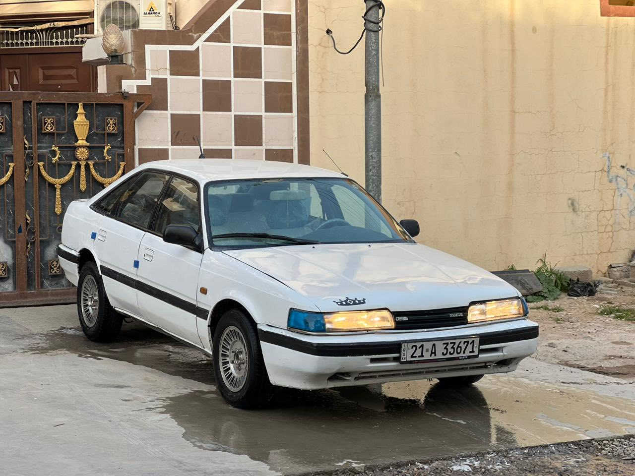 مازدا 1990 فول نضافه 💯🪬
سيارة كلش حلوه و جاهزه شرط برغي نقص مابيها
محرك 8 بخ المرغوب كلش اقتصادي و قوي 
گير محرك جديد شادلها مال حاويه بشرط
راديتر كهربائيات صدر تخم تاير بشرط كله جديد
العنوان  كلار قضاء سليمانيه 📍
السعر  39 وبيها مجال 💵💸
الهاتف ~ ***********
