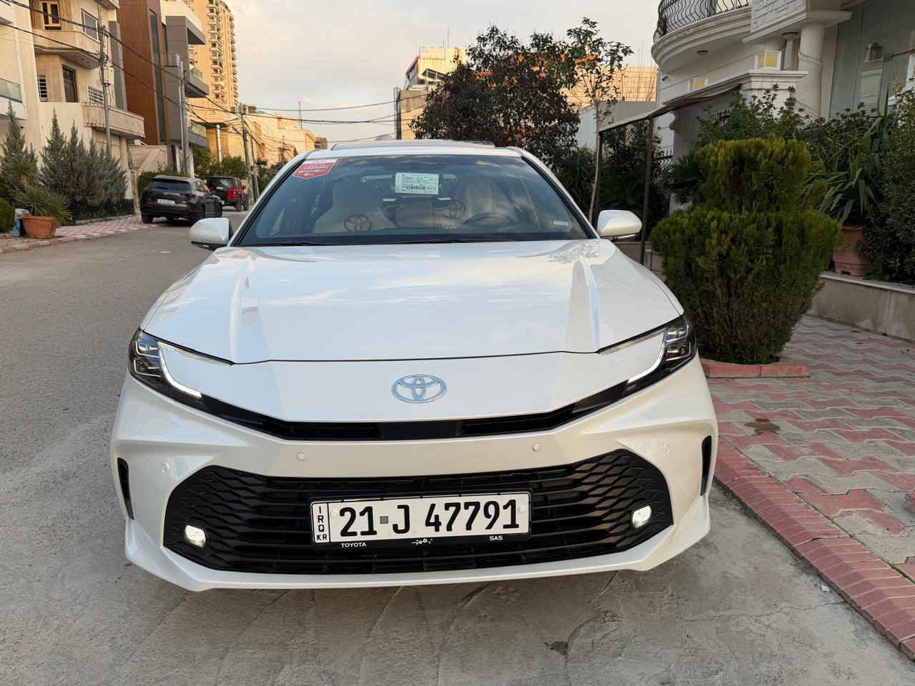 تۆیۆتا کامری  2025 مانكي ١٠ فول LE 
شه ريكه ي ساز زه ماني هه شت سال 
دووسال رون گورين له سه ر شه ريكه 
270 کیلۆمە ترڕۆشتوا
بالي  سه رسنوق ده سكي ده رگا ستيل 
شاشه گه وره كاميرا تبريد له مس به صمه 
  كوشن كاره باي گه ردن نيكل بلاجكتۆر ئاوينه شفت 
سنوق شه فت  ناوده رگا كامري نوسراوه بلاد 
سلايت  گێڕ ئۆتۆماتیک گێڕ عادی
مۆدی لێخوڕینی ( سپۆڕت ، نۆرماڵ ، )
سەنەوی و ژینگەی ٢٠٣١تازه يه 
گێڕ و مەکینەی به شه رت ه 

سعر : لە کۆمێنت داوای بکە ڕاستەوخۆ بۆت دێت 🤖

بێ بۆیاخ بێسارد بێ شوخت
سەیارەکە سفر کیلۆمەترە
رەقەم كراوه به ناوي خۆمە وە یە 

ژمارەی خاوەنەکە ي 
***********
***********
