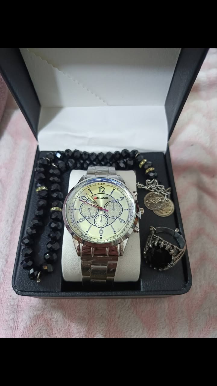 🌹✨ عرض خاص بمناسبة عيد الحب ✨🌹
قدّم هدية أنيقة ومميزة تعبّر عن ذوقك الراقي 💝
⌚ ساعة كاسيو كلاسيكية بلون ذهبي فاخر
💎 مع إكسسوارات أنيقة (خاتم + أساور)
🎁 مرتبة داخل علبة فخمة وجاهزة للإهداء
💰 السعر: 13,000 فقط
هدية مثالية لحبيبك / لحبيبتك في يوم مميز لا يتكرر ❤️
للطلب والاستفسار راسلنا الآن 📩


**إذا كنت صاحب هذا الإعلان وتريد حذفه لأي سبب، رجاءا أرسل رسالة إلى الدعم الفني**