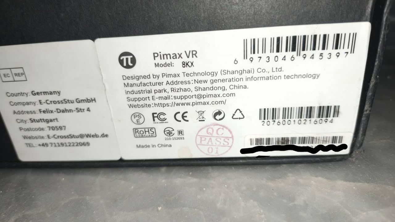 للبيع: Pimax 8KX VR
• دقة عرض عالية توصل إلى 4K لكل عين
• تردد تحديث 120Hz
• زاوية رؤية واسعة توصل إلى 170°، من أكبر زوايا الرؤية بين نظارات الـVR
• النظارة نظيفة وتشتغل بدون أي مشاكل، جاهزة للاستخدام
الموقع: بغداد


**إذا كنت صاحب هذا الإعلان وتريد حذفه لأي سبب، رجاءا أرسل رسالة إلى الدعم الفني**