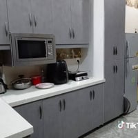 كاونتر HDF • حالة جيدة • فرن وطباخ