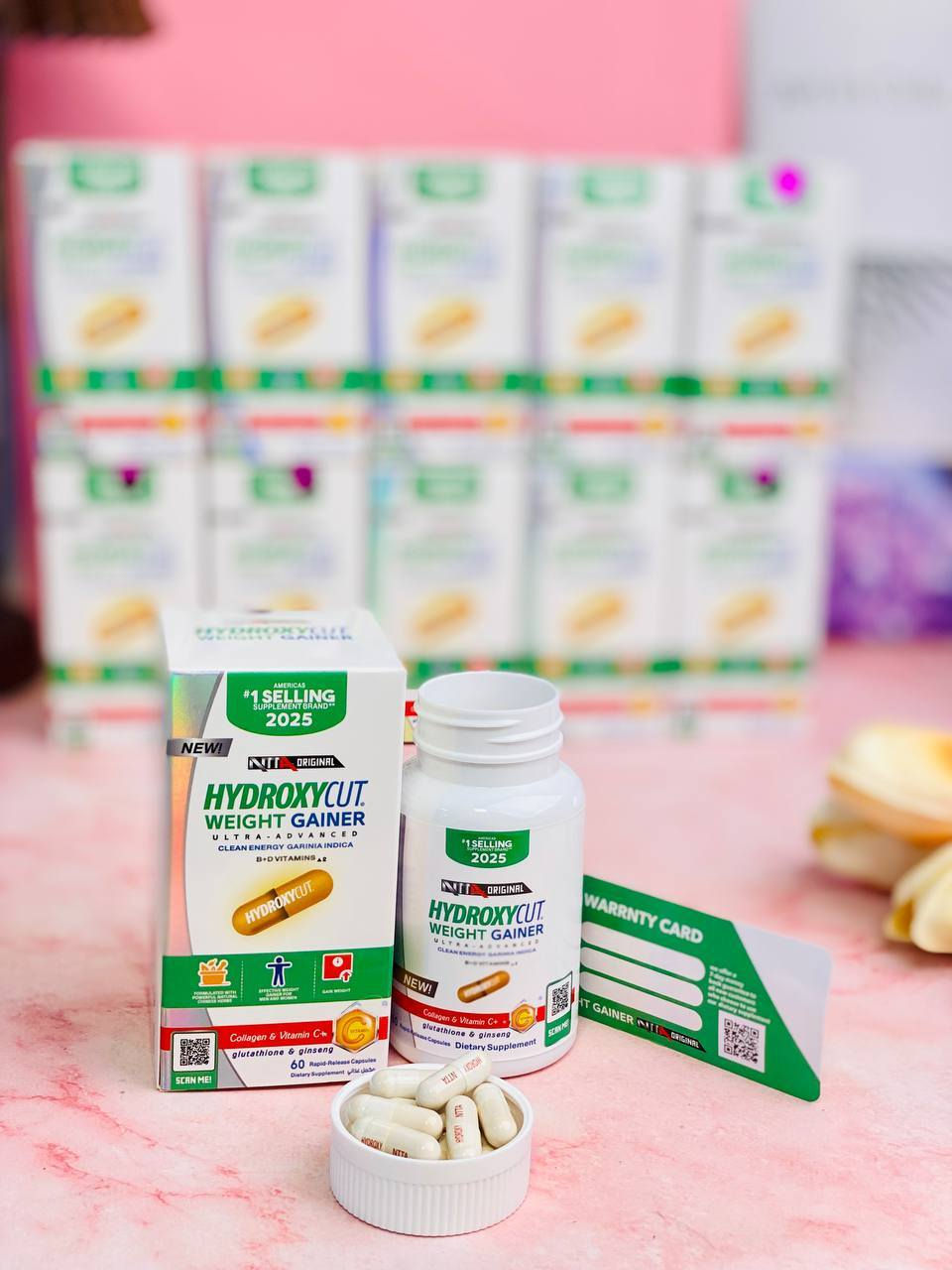 مسمن وجة هايدروكسي الاصدار الجديد لعالم 2025 😍♥️
المسمن_الثوري ✨ من شركة هايدروكسي كت الامريكية
مسمن_وجه ♥️ HYDROXYCUT FAT FACE BEAUTY
1️⃣ مسمن هايدروكسي يحتوي على مجموعة من الفيتامينات 
((فيتامين collagen,C,  biotin,Ginseng))  
 التي له القدرة الفعالة في اختراق طبقات الجلد والقيام بمهمة تسمين الوجه و توهج البشرة و إعطائها مظهر أكثر شباباً في وقت قصير لأنه يحارب علامات التقدم في السن و يمنح البشرة اللون الوردي كما يحفظ إنتاج الكولاجين في البشرة و هو المسئول عن ليونة البشرة و ترطيبها

المنشأ امريكي 🇺🇸 💯


**إذا كنت صاحب هذا الإعلان وتريد حذفه لأي سبب، رجاءا أرسل رسالة إلى الدعم الفني**