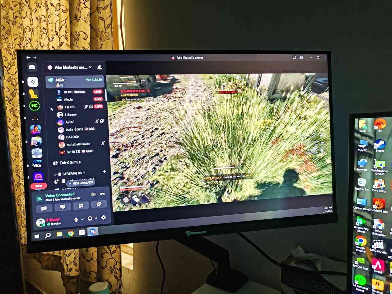 صباح الخير ♥️ 💙 💚
شاشة مستخدمة نضيفة كلش حجم 24 و 180hz و fast ips و 0.5ms كلش راقية وحلوة مضمونه من اي شي ابيعها وحدها او ستاند هايدروليك وياها كارتونه كامله والستاند هم كارتونه
بدون ستاند 100 ويه الستاند ب 135 الف الستاند بعده جديد السعر نهائي متوفر توصيل مكاني بغداد الحرية ***********
