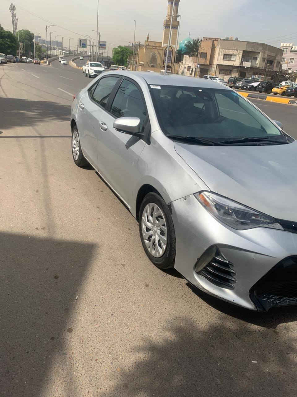 كورلا ٢٠١٩ حادثه بنيد وجاملغ نفس القطع ممبدله ماشيه ١٥٢ رقم سنويه وهزه كله جديد صدر تبريد جديد سياره عارضه ١٢٢ وبيه مجال قليل *********** بغداد الكاظميه
