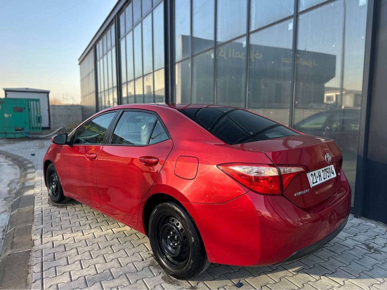 سلام عليكم

تويوتا كورلا 2018 Le🇺🇸

السيارة بيهة فقط بونيد صبغ بدون دواخل 

مكان السليمانية 

مواصفاتLe

شاشة جبيرة 

كاميرا 

رادار امامي 

لايتات زينون 

تبريد بيانو 

داخل ابيض 

السيارة كلش حلوة و جديدة تخم تاير جديد 

كير و مكينة كله مكفول بدون اي عطل

سنوية و ارقام كله جديد ابشرط تحويل  

سعرة ١٤٢$ بي مجال 

رقمي *********** السليمانية, العراق
