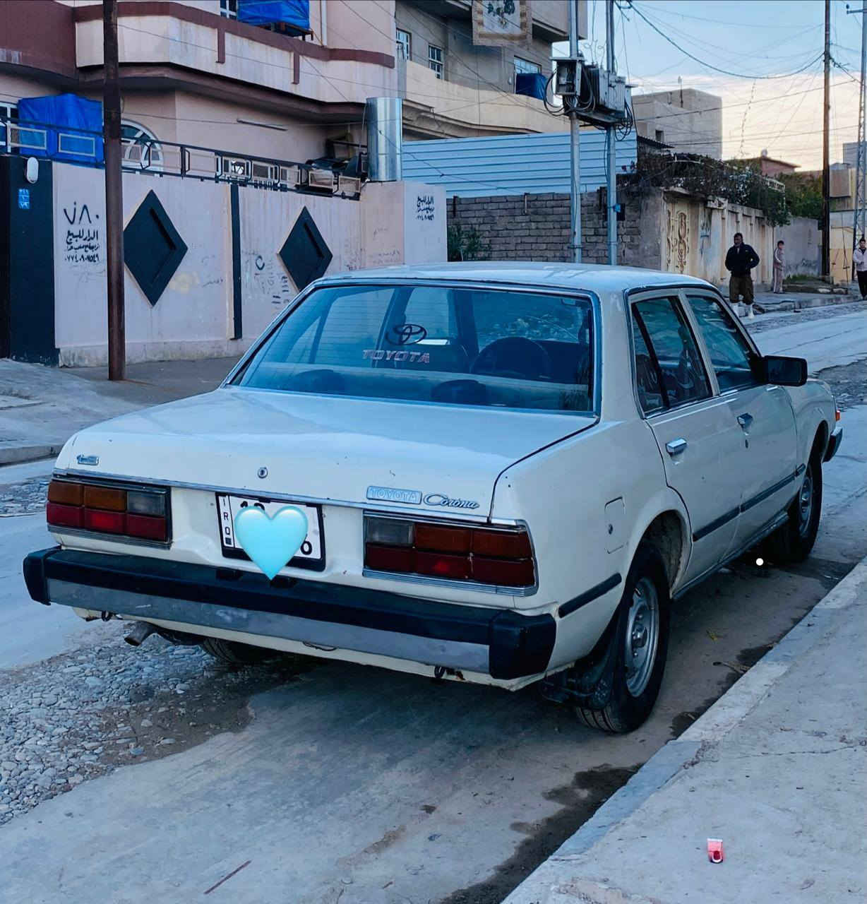 تويوتا كرونا 81 مصبوغة حزام رقم انكليزي نينوى سنوية عظم 2030 كابون بانزين بيها محرك كير اكسن شرط طخم تواير جدد تبريد شغال ثلج للبيع او مراوسة
السعر 36 و بيها مجال بسيط 
***********
‭0751 771 7027
