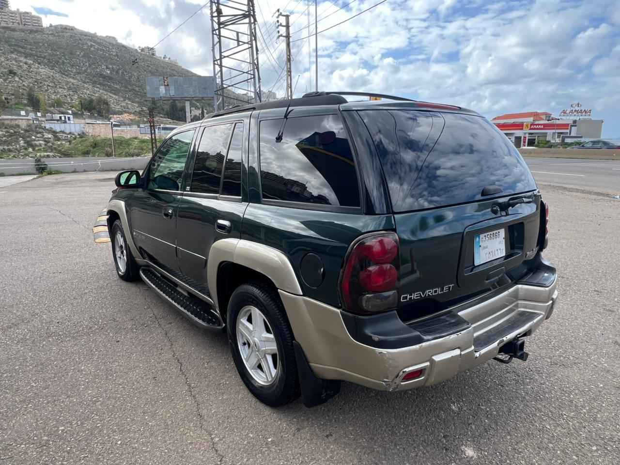 CHEVROLET TRAIL BLAZER MODAL 2002 💫 
TEL ; 71880834 📞 
سعر : 2200$ 
مسجلة مدفوع مكانيك 📝 
فيتاس جديد 💯
4×4 💯 
مكانيك جديد 💯 
AC 🥶 
شفاج 🥵
داخلية جلد 
حمايات بل فرش 
٤ دواليب جداد 🛞

رنج بيت كيان الشركة ما في ضربات ولا هريان 

ساك بيع باسم الشاري عند كاتب العدل 📝

فيه صوت بل موتير داير و ماشي 
 
العنوان : الجية مفرق برجا الاستراد 
السعر : 2200،$
TEL : 71880834 📞 جية, الشوف


**إذا كنت صاحب هذا الإعلان وتريد حذفه لأي سبب، رجاءا أرسل رسالة إلى الدعم الفني**