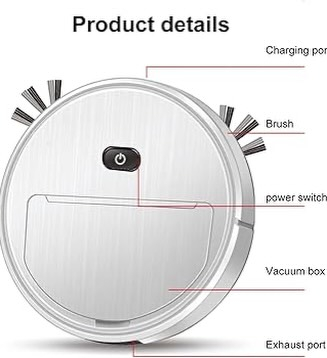 بناءً على الصورة المرفقة لهذا الروبوت (الموديل DA310)، إليك أبرز المميزات التي يوفرها هذا النوع من المكانس الذكية الاقتصادية:
المميزات الأساسية (3 في 1)
• الكنس والشفط والمسح: الجهاز مصمم للقيام بثلاث وظائف معاً؛ حيث يحتوي على فرش جانبية لجمع الغبار، وفتحة شفط للأتربة، وقطعة قماش (عادة ما تكون أسفل الجهاز) للمسح الرطب أو الجاف.
• التشغيل بلمسة واحدة: يتميز بسهولة الاستخدام العالية، حيث يعمل بمجرد الضغط على زر الطاقة الموجود في الأعلى دون الحاجة لإعدادات معقدة.
المواصفات التقنية
• البطارية: يعمل ببطارية سعة 1200mAh، وهي كافية لتنظيف الغرف المتوسطة قبل الحاجة لإعادة الشحن.
• التصميم النحيف: يتميز بارتفاع منخفض يسمح له بالدخول تحت الأثاث، الأسرة، والكنب لتنظيف الأماكن التي يصعب الوصول إليها يدوياً.
• مستشعرات ذكية: يحتوي على حساسات أساسية تساعده على تغيير اتجاهه عند الاصطدام بالعوائق (مثل أرجل الطاولات أو الجدران).
نقاط إضافية
• مستوى الضوضاء: عادة ما تكون هذه الموديلات هادئة نسبياً مقارنة بالمكانس الكهربائية التقليدية.
• أنواع الأرضيات: مثالي للأرضيات الصلبة مثل (السيراميك، الرخام، الباركيه)، ولكنه قد يواجه صعوبة مع السجاد الكثيف جداً.


**إذا كنت صاحب هذا الإعلان وتريد حذفه لأي سبب، رجاءا أرسل رسالة إلى الدعم الفني**