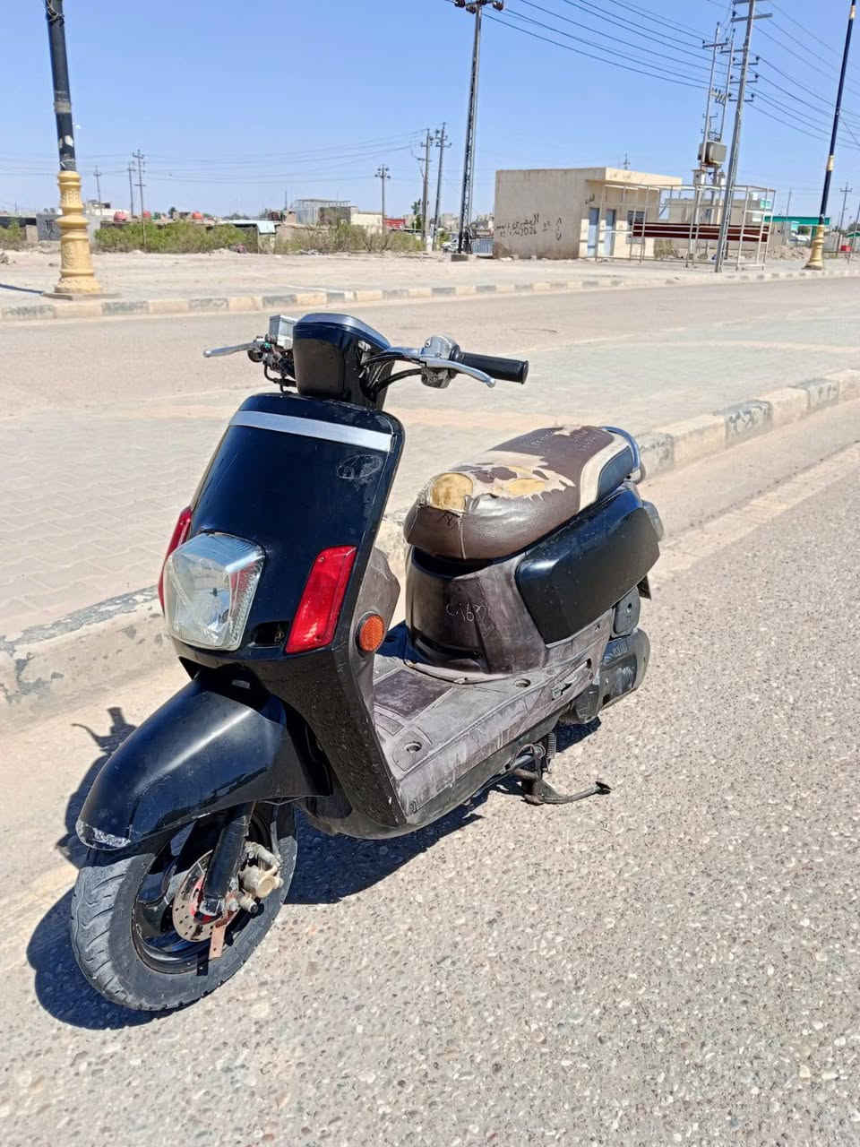 دراجه بوليسي نوزن دراجه جديده ما مفتوحه مراوس بعادله منغولي او بيع شراء يتصل السعر500. ***********
