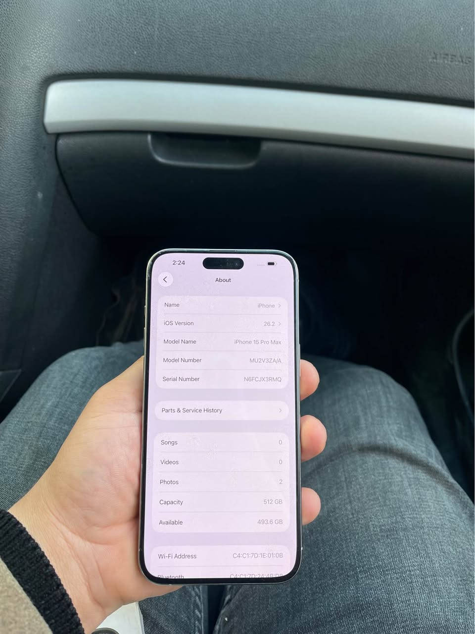 iphone 15 pro max  512 gega 2 sim zaa patri shashai  asli xrawata sar   lok loka  hamw gyani esh aka ba shart pakati bilady mawa   wasli krinakai mawa yak dasta 535 dolar qwfl السليمانية, العراق


**إذا كنت صاحب هذا الإعلان وتريد حذفه لأي سبب، رجاءا أرسل رسالة إلى الدعم الفني**