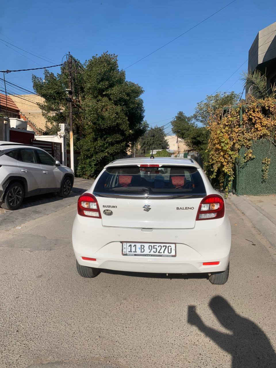 سوزوكي بالينو ياباني 2018 GLX
رقم بغداد هزة جديدة وسنوية لل 2030
جاملغ وبنيد صبغ بيها دواخل
فول مواصفات السيارة
محرك 1500 تنفس طبيعي
كير AT 
بصمة
شاشه
ابل كار بلي
اندرويد اوتو
كامرة خلفية
حساسات خلفية 
تحكم ستيرن 
مثبت سرعة
داخل اسود
كير محرك تبريد صدر تايرات رقم انكليزي هزة جديدة السيارة جاهزة ربع متصرف عليها مكاني التاجيات 
السعر 85 وبيها مجال
***********
